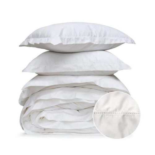 מצעי 100% כותנה סאטן |  צפיפות 500 | דגם כרמים בגימור לולאות