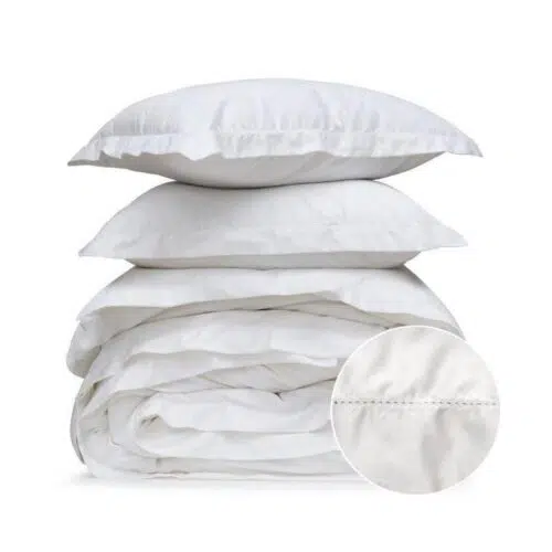 מצעי 100% כותנה סאטן |  צפיפות 500 | דגם כרמים בגימור לולאות