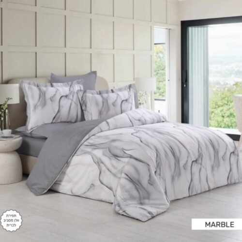 סט מצעים דגם ״marble״ | 100 אחוז כותנה איכותית