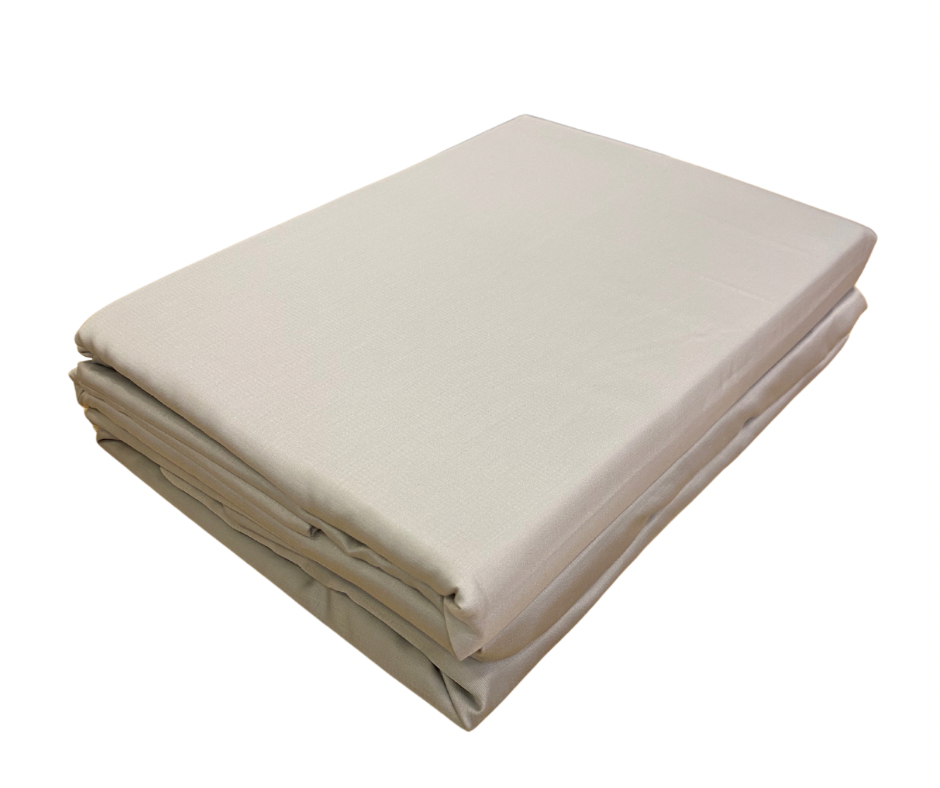 סט מצעים 100% כותנה מצרית בעיבוד סאטן 500 חוט פרימיום- אפור בהיר – תמונה 3