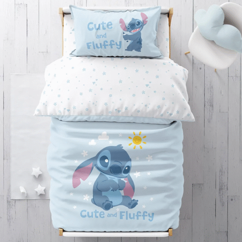 מצעים למיטת תינוק / מעבר | 100% כותנה | סטיץ תינוק