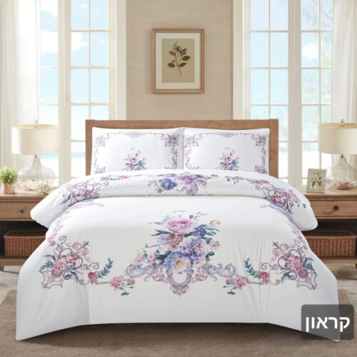 סט מצעים דגם קראון | 100 אחוז כותנה בצפיפות כ300 חוט