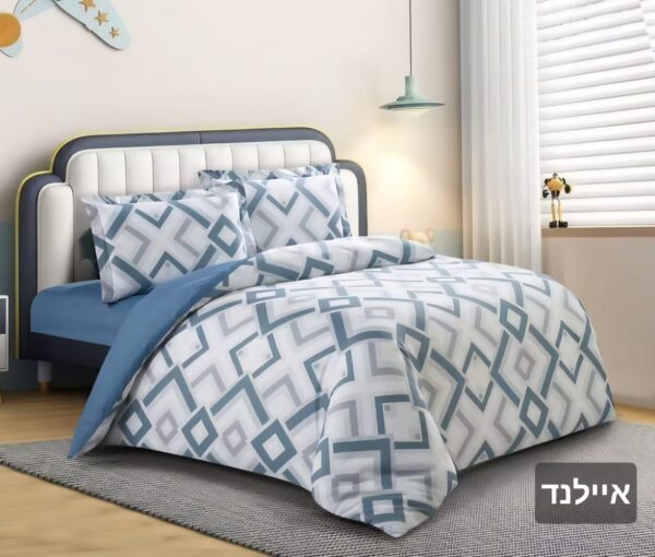 סט מצעים דגם איילנד | 100 אחוז כותנה בצפיפות כ200 חוט