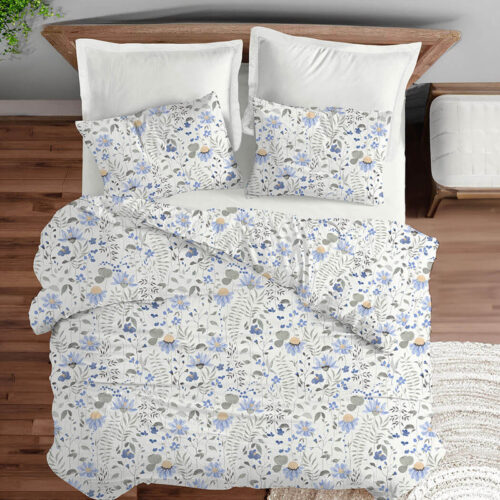 סט מצעים | 100 אחוז כותנה פרקל | דגם רותם | מבצע זוגי 159 ש"ח