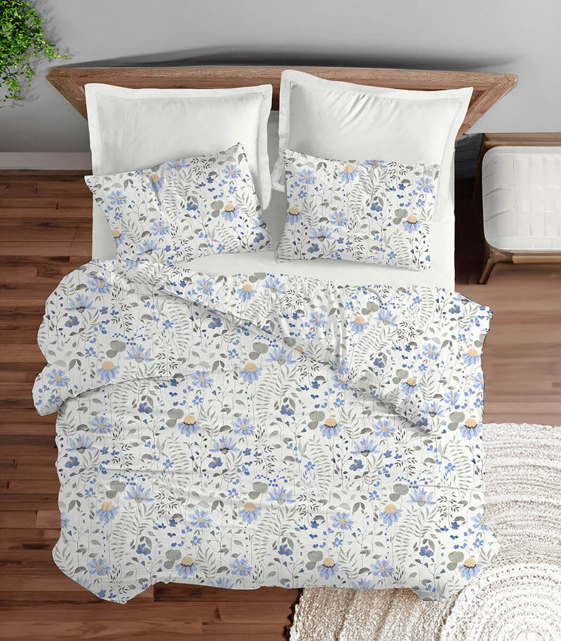 סט מצעים | 100 אחוז כותנה פרקל | דגם רותם | מבצע זוגי 220 ש"ח