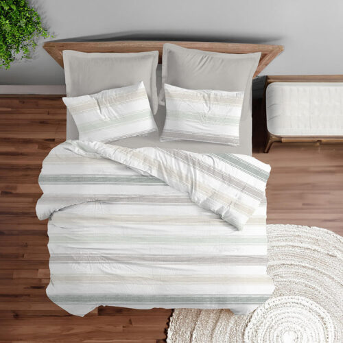 סט מצעים | 100 אחוז כותנה פרקל | דגם סוזן | מבצע זוגי 159 ש"ח