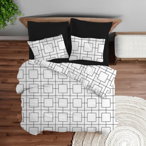 סט מצעים | 100 אחוז כותנה פרקל | דגם ליאם | מבצע זוגי 159 ש"ח