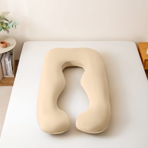 כרית הריון / הנקה במילוי פתיתי ויסקו