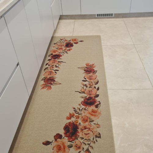 שטיח מטבח דגם רוז | כביס ולא מחליק