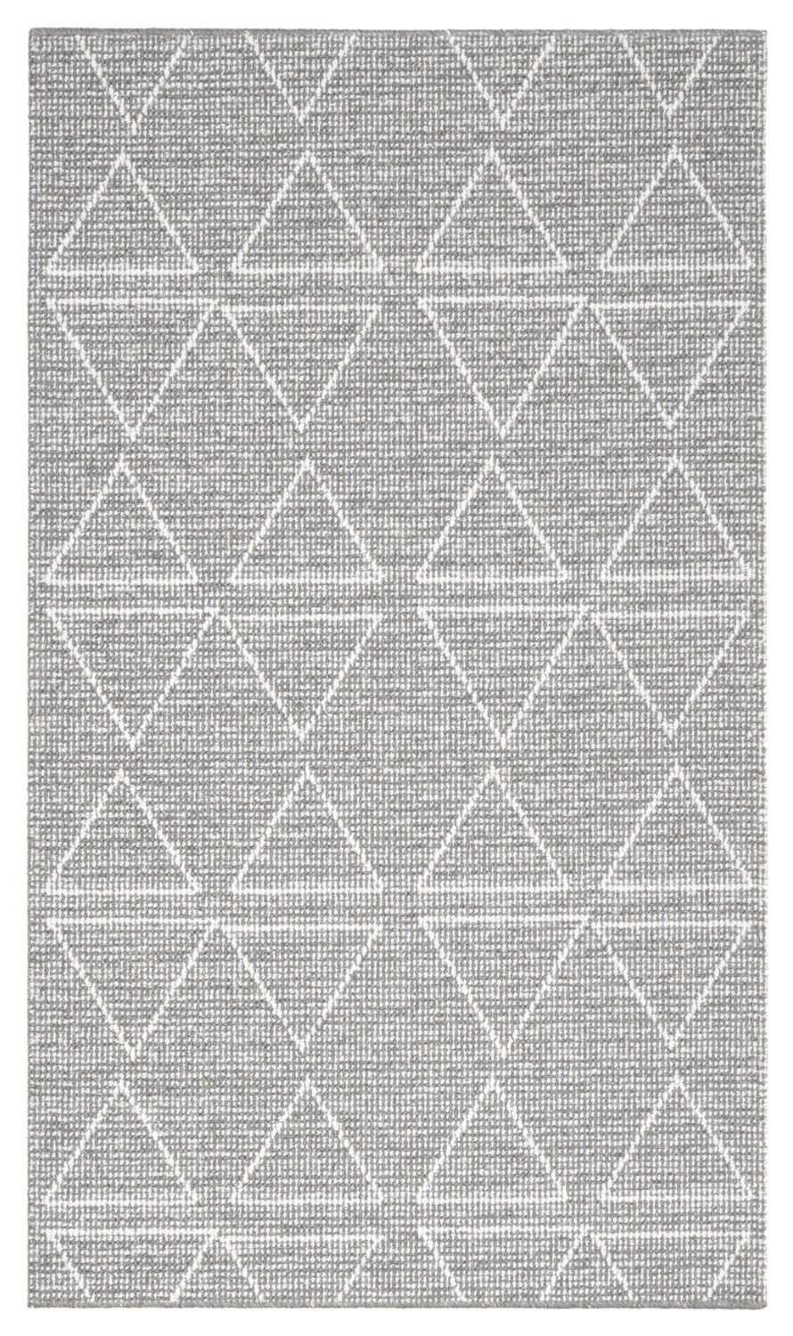 שטיח למטבח/מסדרון - דגם עקבה אפור | לא מחליק – תמונה 3