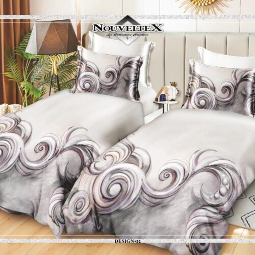 סט מצעים למיטה יהודית בסטנדרט אמריקאי - דגם 51