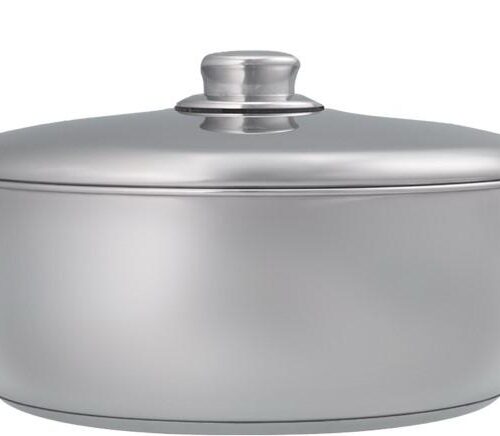 סיר כרמל נירוסטה 30 ס"מ, 11.5 ס"מ גובה, 8 ליטר