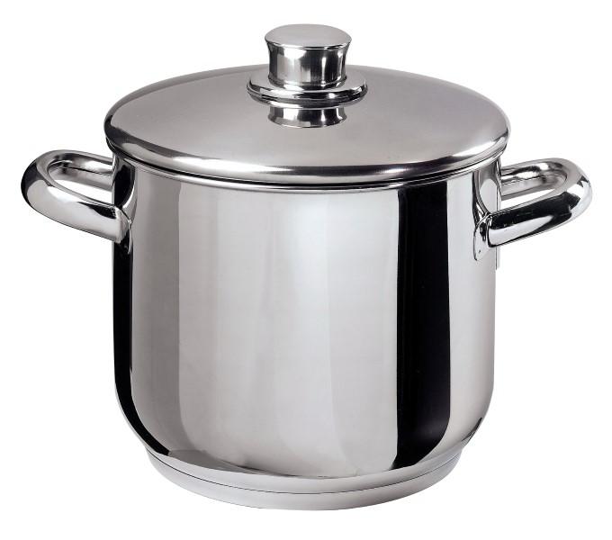 סיר כרמל נירוסטה 30 ס"מ, 22 ס"מ גובה, 16 ליטר