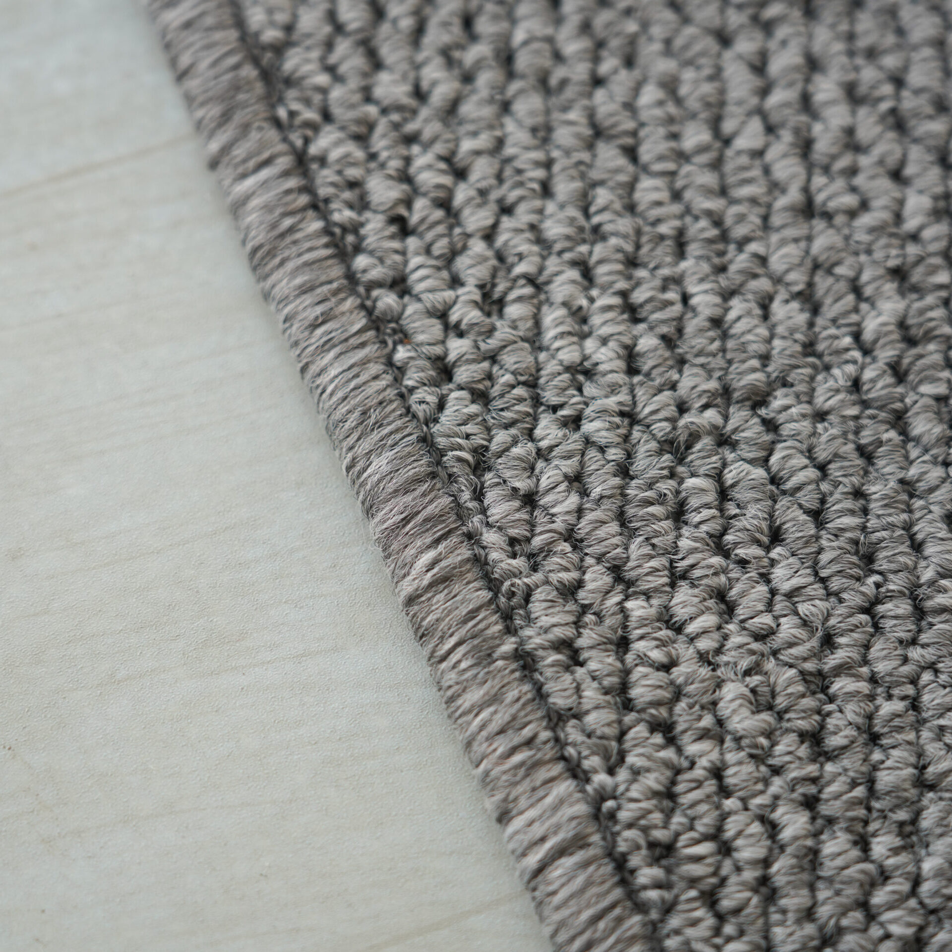 שטיח מרבל דמוי צמר - צבע אפור – תמונה 2