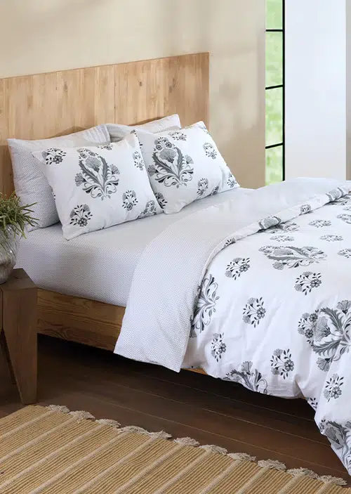 סט מצעים | 100 אחוז כותנה פרקל | דגם דקלן