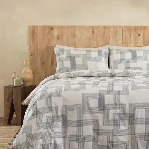 סט מצעים  | 100 אחוז כותנה פרקל | דגם הרלנד