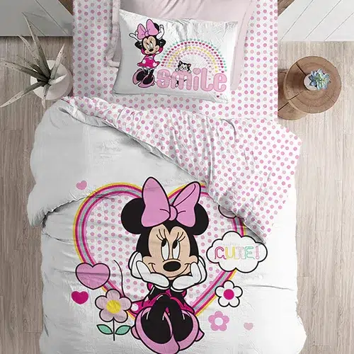 מצעי ילדים | 100% כותנה | מיני לב