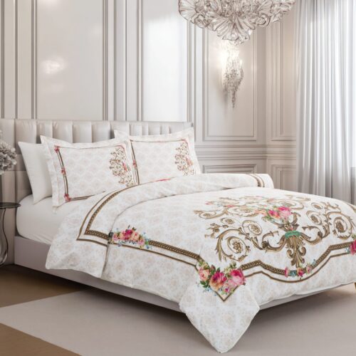 סט מצעים קתרינה – מיכל נגרין - 100% כותנה בעיבוד סאטן | צבע 7712