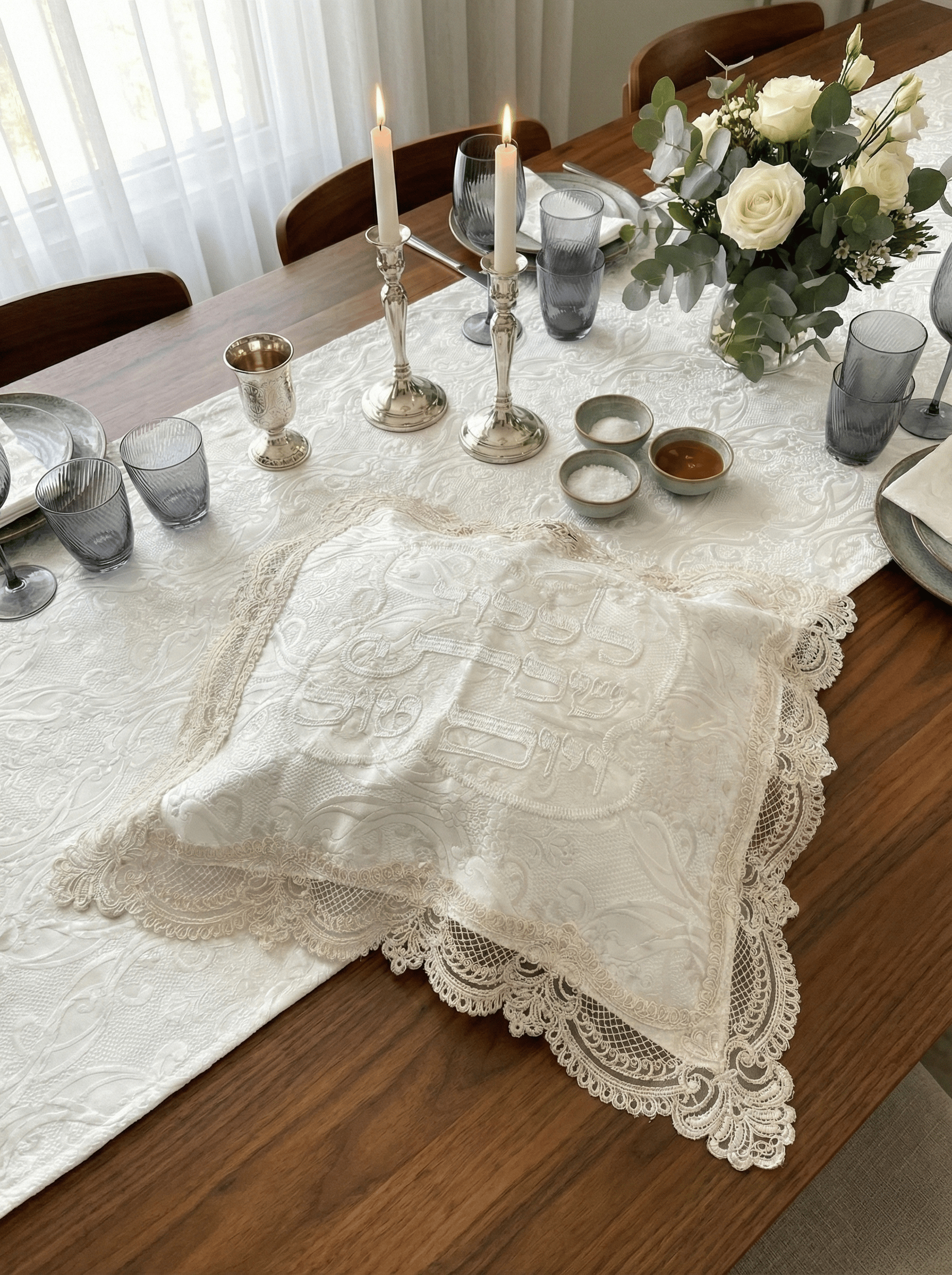 כיסוי חלה דגם לינוי