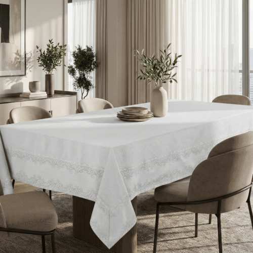 מפת ארוח ג'קארד דגם ארבל במגוון צבעים