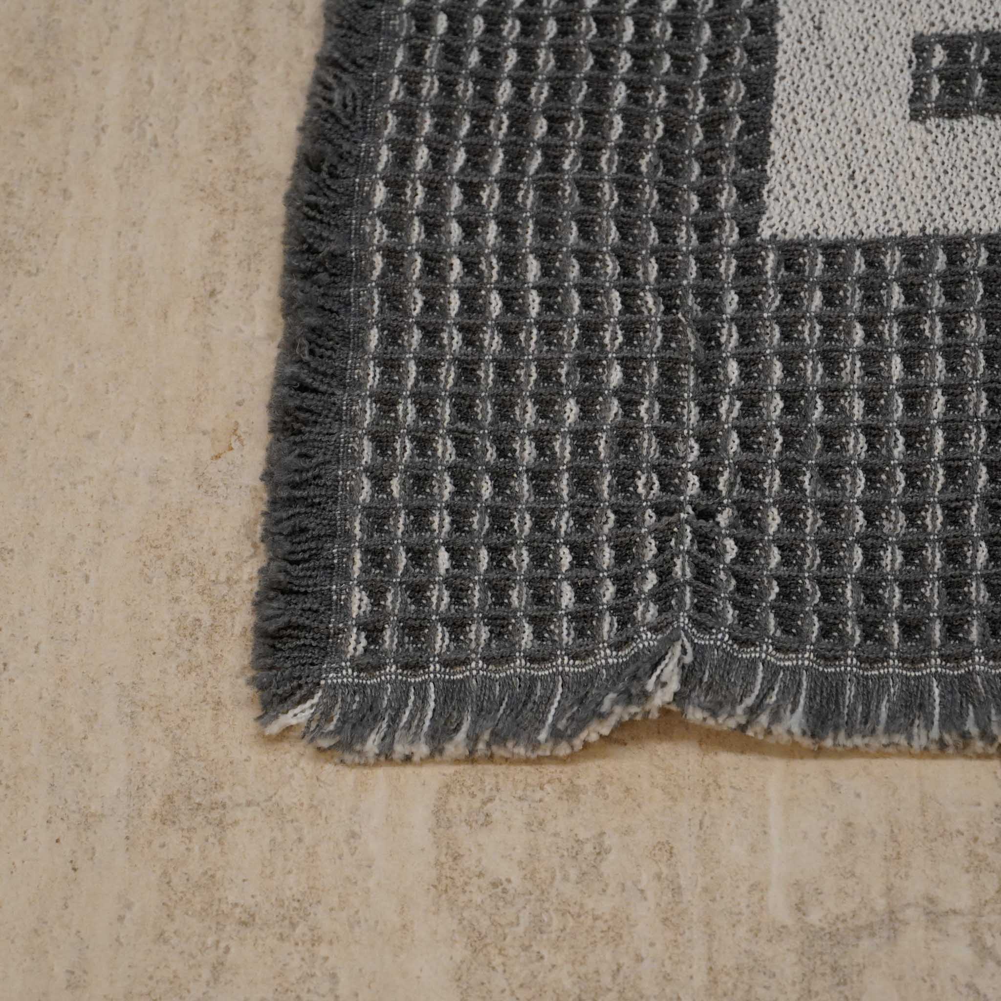 שטיח אמבטיה קוסטה 80*50 - אפור – תמונה 2