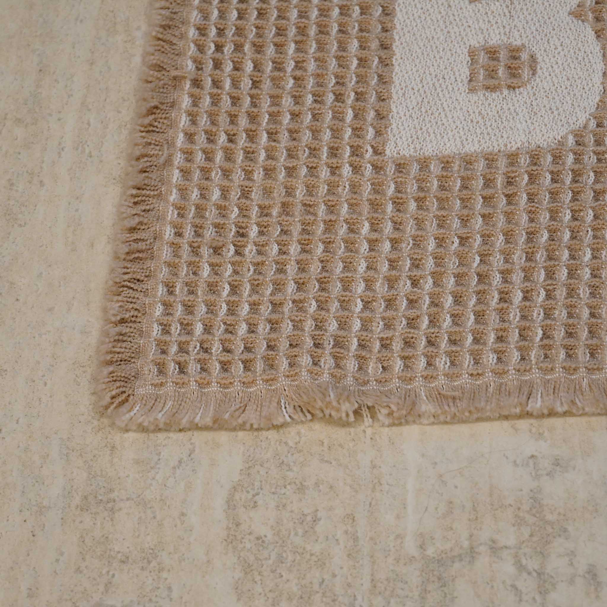 שטיח אמבטיה קוסטה 80*50 - קפה – תמונה 2