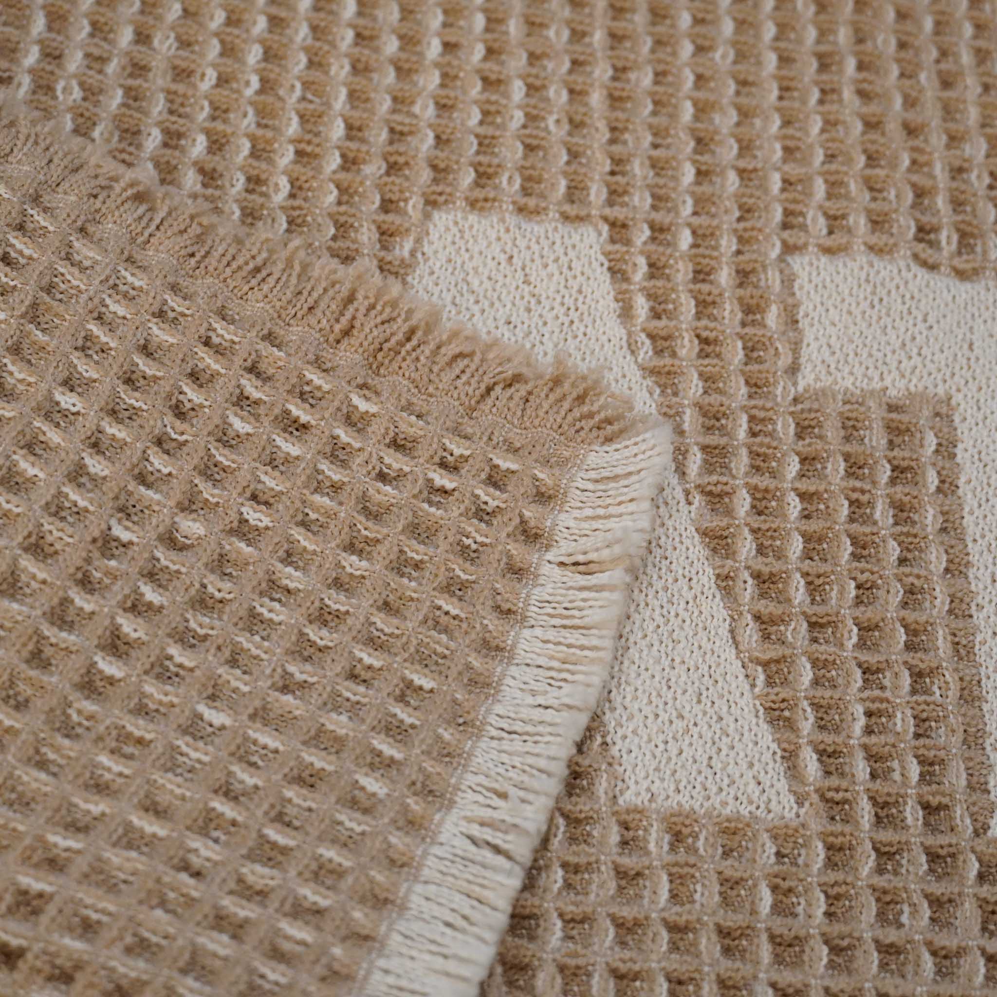 שטיח אמבטיה קוסטה 80*50 - קפה – תמונה 3