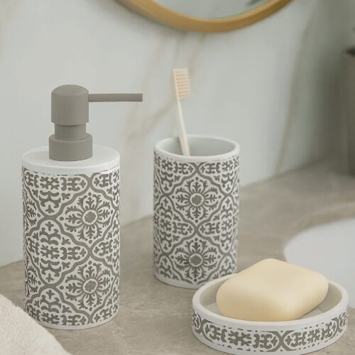 סט אביזרי אמבטיה דגם רומא