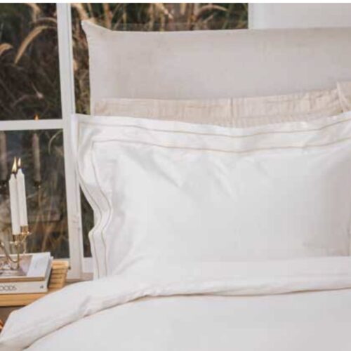 סט מצעים ורדינון | 100% כותנה סאטן 300 חוטים דגם Astral